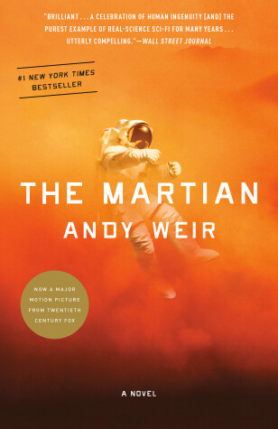 Book cover for The Martian