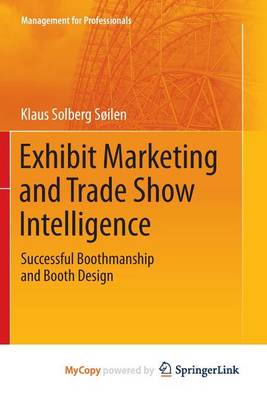 Book cover for Exhibit Marketing and Trade Show Intelligence