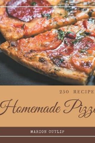 Cover of 250 Homemade Pizza Recipes