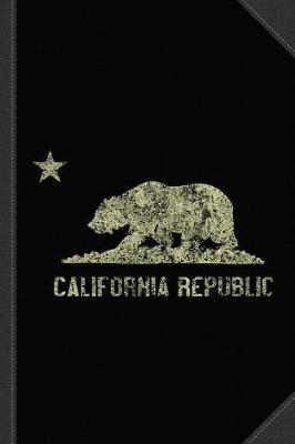 Book cover for California Republic Vintage Journal Notebook