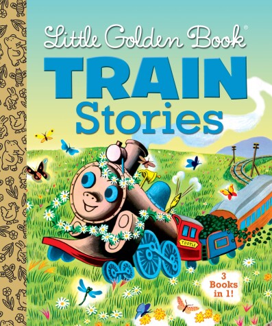 Book cover for Little Golden Book Train Stories