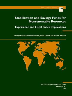 Book cover for Stabilization and Savings Funds for Nonrenewable Resources