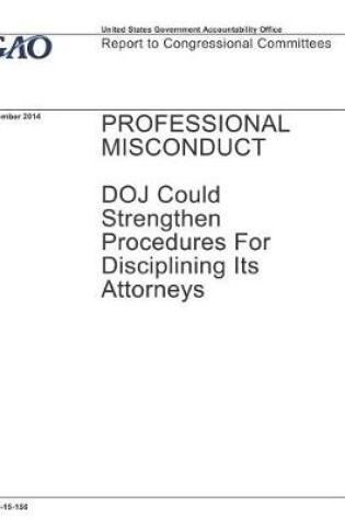 Cover of Professional Misconduct