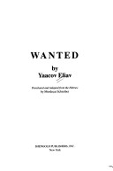 Book cover for Wanted