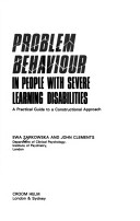 Book cover for Problem Behaviour in People with Severe Learning Disabilities