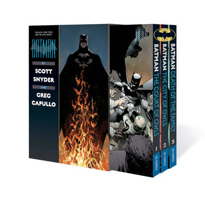 Book cover for Batman By Scott Snyder & Greg Capullo Box Set