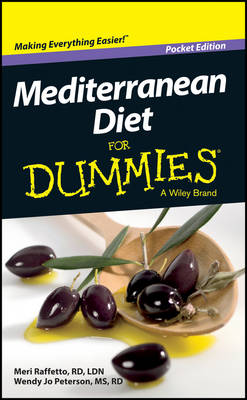 Book cover for Mediterranean Diet for Dummies, Pocket Edition (144 Pages)
