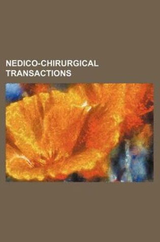 Cover of Nedico-Chirurgical Transactions