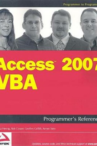 Cover of Access 2007 VBA Programmer's Reference