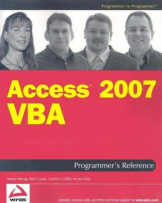 Cover of Access 2007 VBA Programmer's Reference