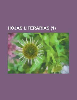 Book cover for Hojas Literarias (1)