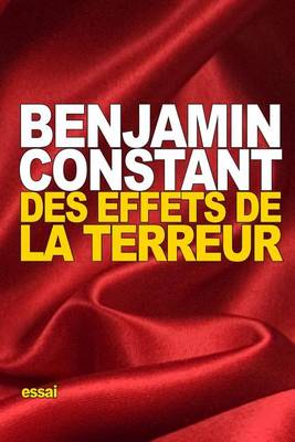 Book cover for Des effets de la Terreur