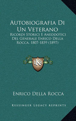 Book cover for Autobiografia Di Un Veterano