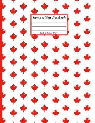 Cover of Composition Notebook 8.5x11 College Ruled