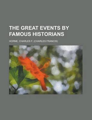 Book cover for The Great Events by Famous Historians Volume 13