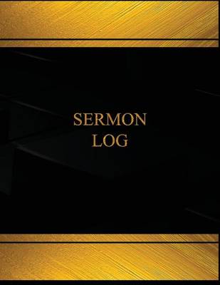 Book cover for Sermon (Log Book, Journal - 125 pgs, 8.5 X 11 inches)