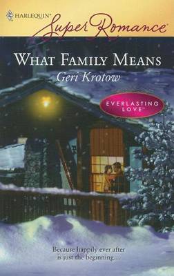 Book cover for What Family Means