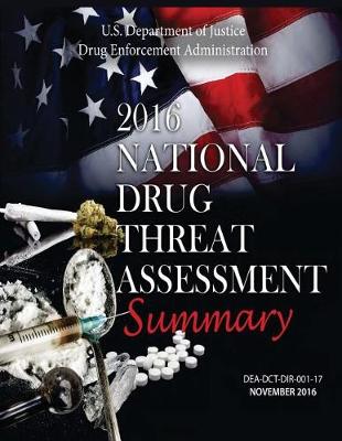 Book cover for 2016 National Drug Threat Assessment Summary