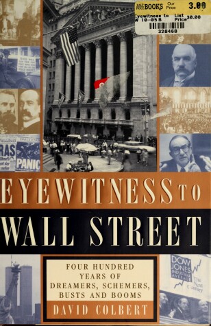 Book cover for Eyewitness to Wall Street