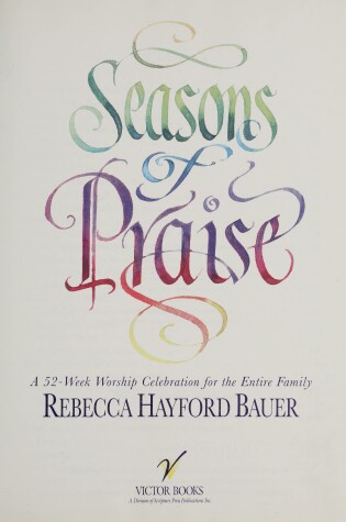 Cover of Seasons of Praise
