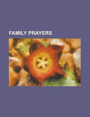 Book cover for Family Prayers