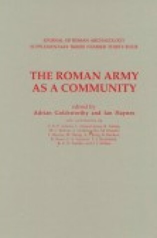 Cover of The Roman Army as a Community