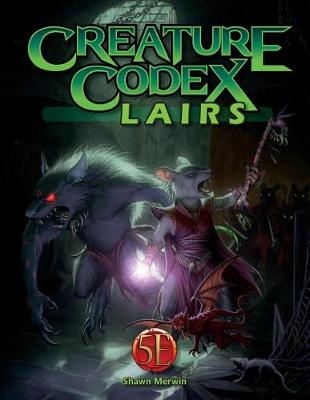 Book cover for Creature Codex Lairs for 5th Edition