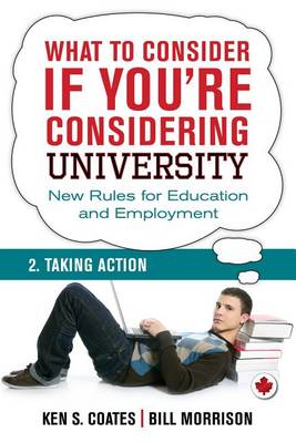 Book cover for What to Consider If You're Considering University -- Taking Action