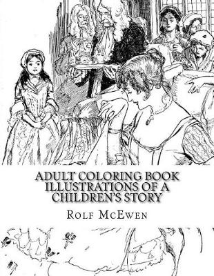 Book cover for Adult Coloring Book - Illustrations of a Children's Story