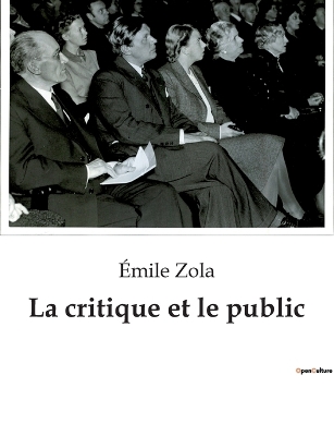 Book cover for La critique et le public