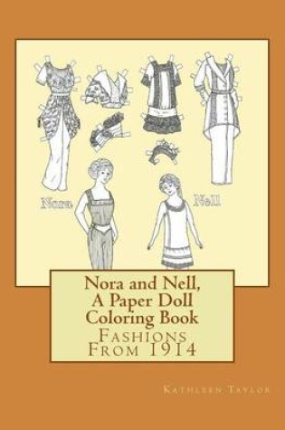 Cover of Nora and Nell, A Paper Doll Coloring Book