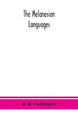 Cover of The Melanesian languages