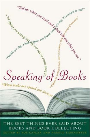 Book cover for Speaking of Books