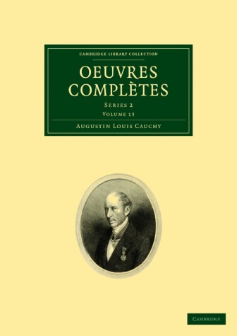 Cover of Oeuvres completes: Volume 13