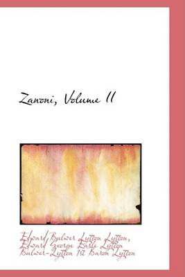 Book cover for Zanoni, Volume II