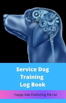Book cover for Service Dog Training Log Book