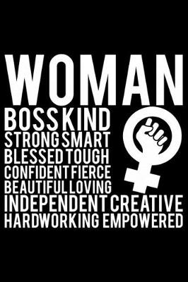 Book cover for Woman Boss Kind Strong Smart