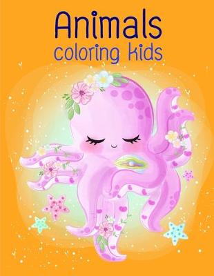 Cover of Animals coloring kids