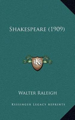 Book cover for Shakespeare (1909)