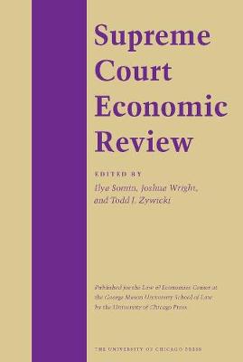 Cover of Supreme Court Economic Review, Volume 15