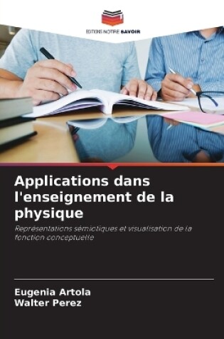 Cover of Applications dans l'enseignement de la physique