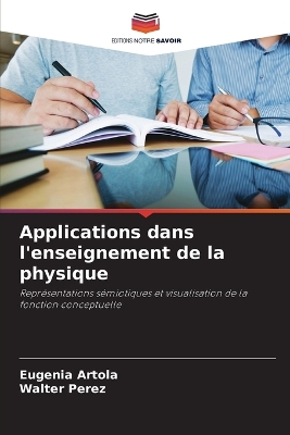 Book cover for Applications dans l'enseignement de la physique