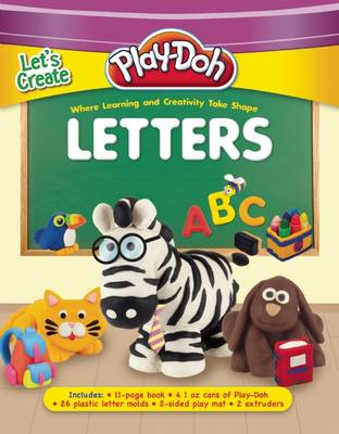 Book cover for Play-Doh Let's Create: Letters