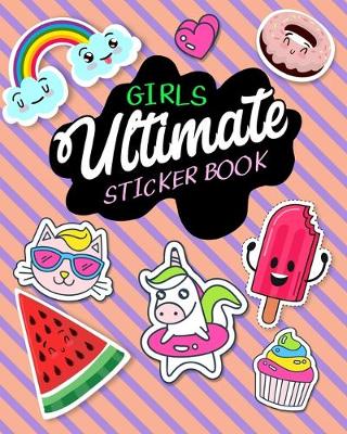 Book cover for Girls Ultimate Sticker Book