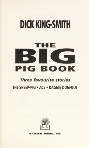 Book cover for The Big Pig Book