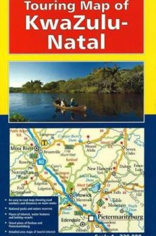 Cover of Touring Map of Kwazulu Natal