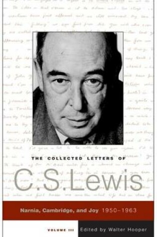 Cover of The Collected Letters of C.S. Lewis, Volume 3