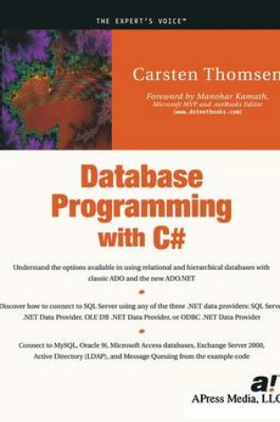 Cover of Database Programming with C#