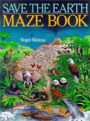 Book cover for Save the Earth Maze Book