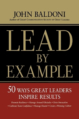 Book cover for Lead by Example